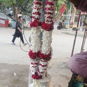 Artisanal Red Rose Petal & Jasmine Layered Imperial Haar