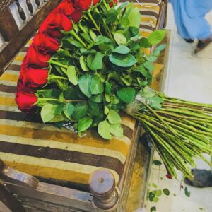 Imported Red Roses Bouquet